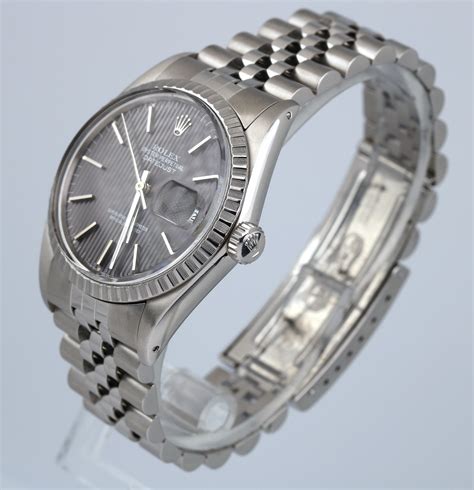 valore mercato rolex datejust 36 mm jubilee|Vendesi Rolex DateJust 36mm GRAY ROMAN 18K Gold Fluted .